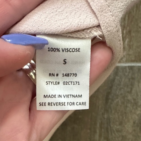 Sienna Sky Women's Blouse in Soft Taupe - Picture 9 of 10